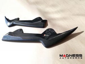 Alfa Romeo Stelvio Front Spoiler - Carbon Fiber - Stile Italia Alfa Romeo Stelvio Front Spoiler - Carbon Fiber - Stile Italia